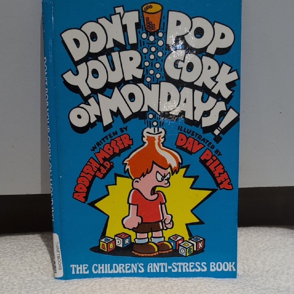 Children's Anti-stress Illustrated Book No Longer In Print - ADHD -Very Helpful